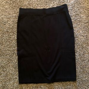 NYDJ black pencil skirt size L